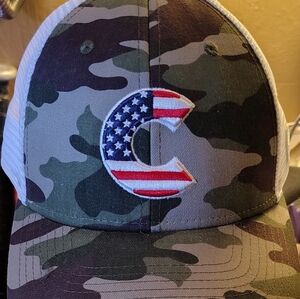 American Chicago Cubs Camo Truckers Hat Marucci Adjustable Hat. New